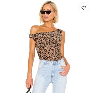 REVOLVE MAJORELLE Top in Leopard